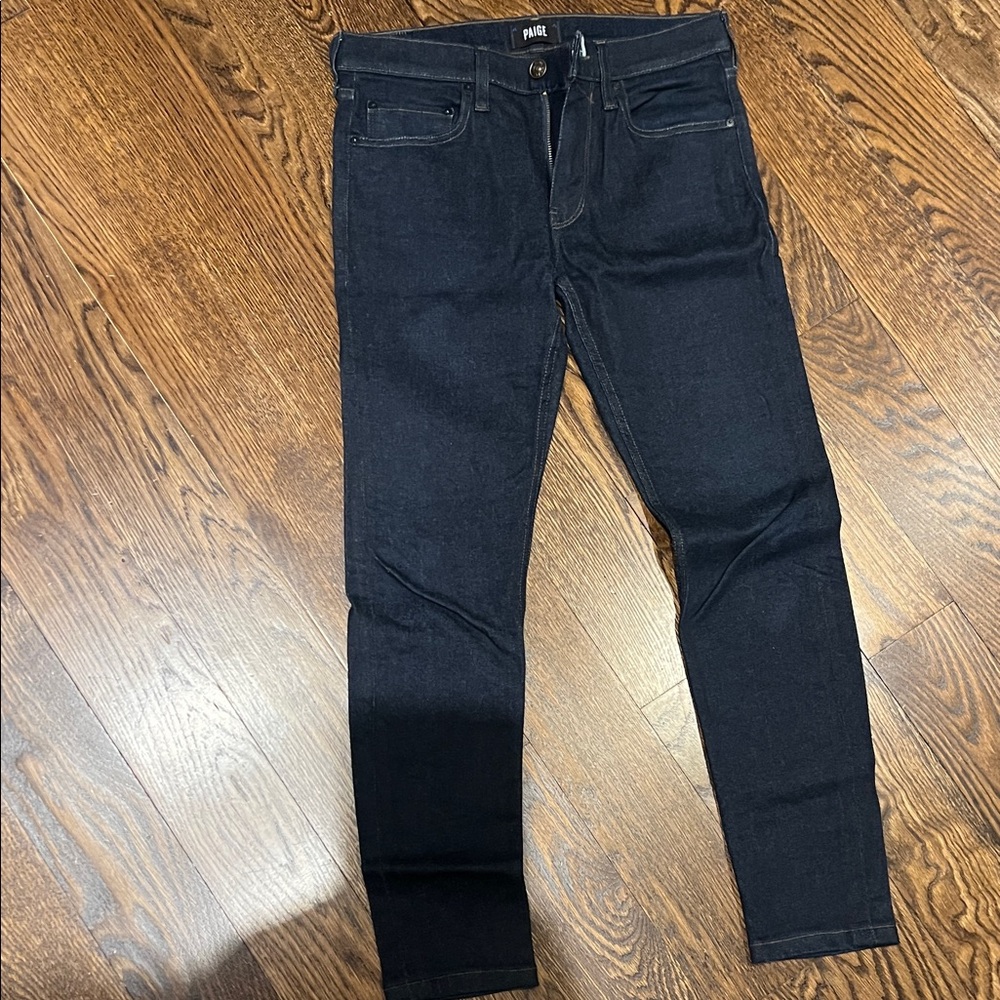 PAIGE Midnight Blue Skinny Jeans